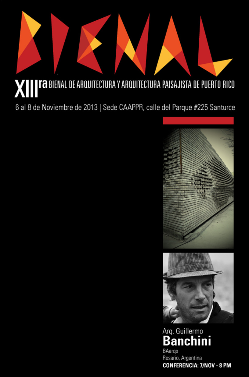 XIIIra BIENAL DE ARQUITECTURA Y ARQUITECTURA PAISAJISTA DE PUERTO RICO